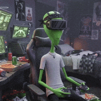 Video Games Gamer GIF by Lonely Aliens
