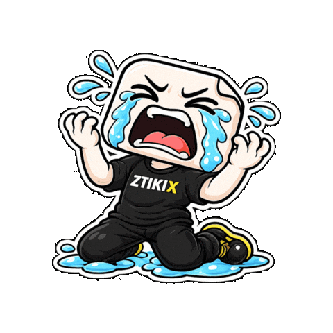 Help Me Crying Sticker by ZTIKIX