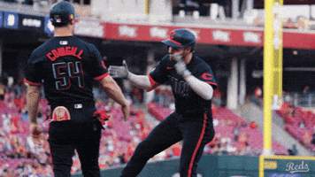 Celebration Baseball GIF by Cincinnati Reds