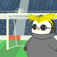 Football Sport GIF by Pudgy Penguins