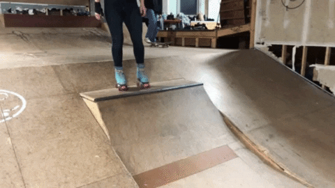 ChicksInBowls giphygifmaker rollerskate rollerskating cibcrew GIF