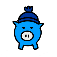 Heart Pig GIF by Zurich Schweiz