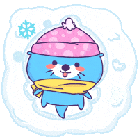 Christmas Snow Sticker by Magipon