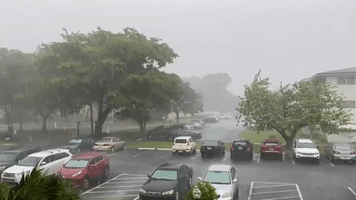 Rain Pummels Parts of Florida Amid Flash Flood Warning