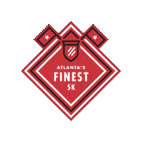 5K Running City Usa Sticker by Atlanta Track Club