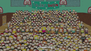 gym applause GIF by South Park 