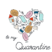 Valentines Day Mask Sticker