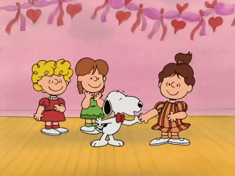 Valentines Day Kiss GIF by Peanuts