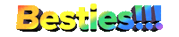 messybestiepv reality word paint bff Sticker