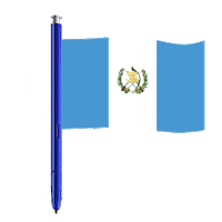 samsung-latin guatemala gt bandera guate Sticker