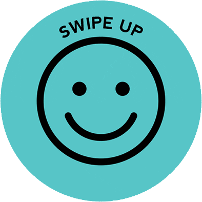 swipe up Sticker by Oh Happy Day