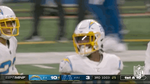 Los Angeles Chargers Football GIF by NFL