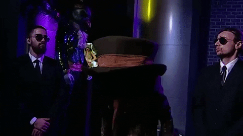 Hat GIF by Маскираният певец