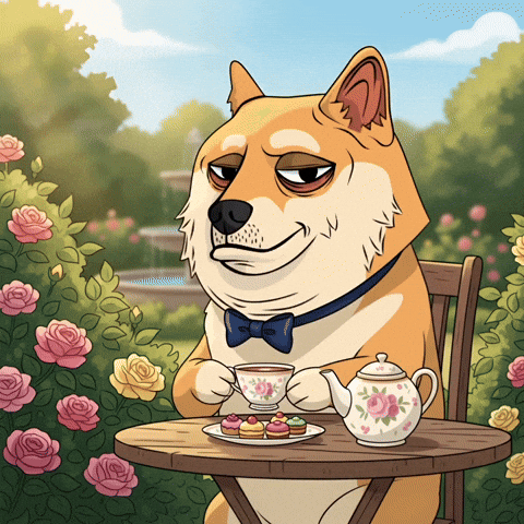 Shiba Inu Illustration GIF by Doge Pound