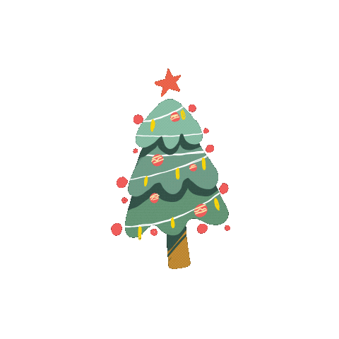 Christmas Tree Sticker by University of Warwick