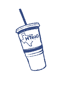 HTeaO icedtea sweettea hteao texasmade Sticker