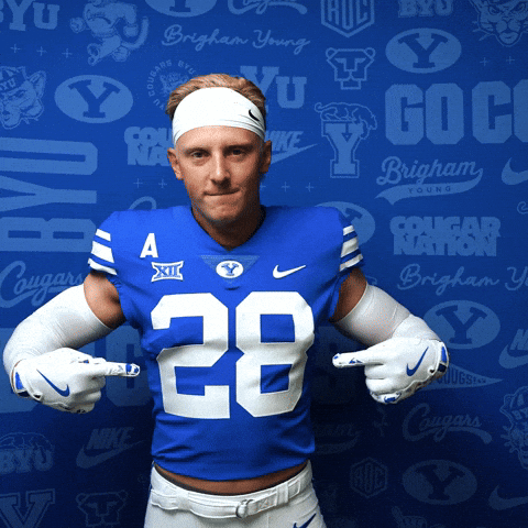 College Football Go Cougs GIF by BYU Cougars