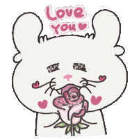 Rose 愛你 Sticker