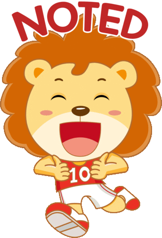 Happy Lion Ok Sticker by High10