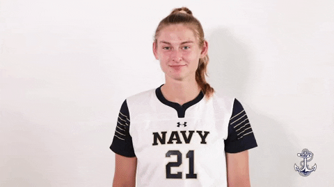 Audrey Saroka GIF by Navy Athletics