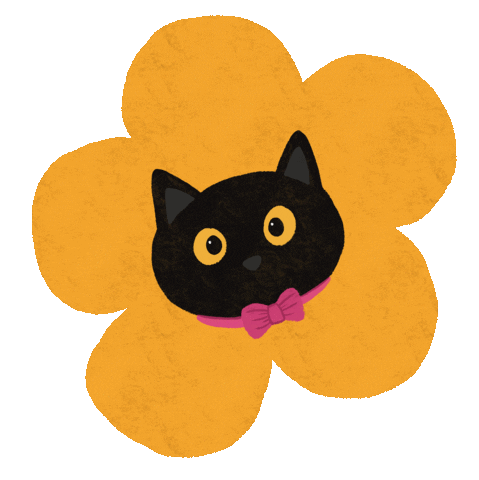 Black Cat Sticker