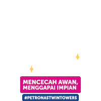 Petronastwintowers Sticker by Petrosains