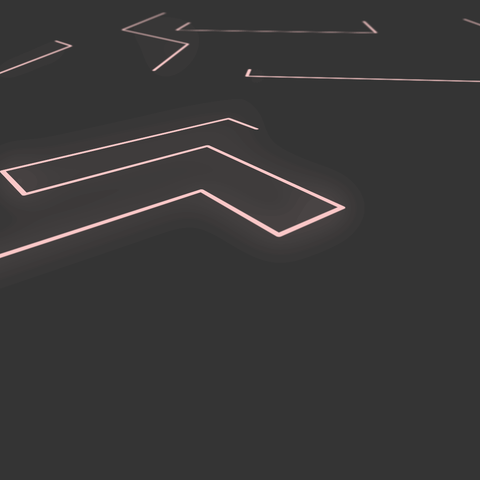 mesmerizing digital art GIF by Borrachas