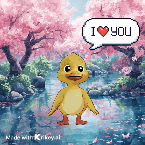 I Love You Kiss GIF by Krikey AI