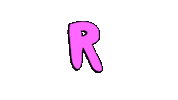 Alphabet R Sticker by deladeso