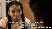 michaela coel netflix GIF by Chewing Gum Gifs