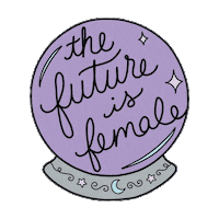 bola de cristal futuro Sticker by Izasoler