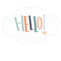 Summer Hello Sticker