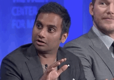 aziz ansari lol GIF by The Paley Center for Media