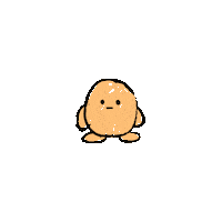 IamPota happy joy vegan adorable Sticker