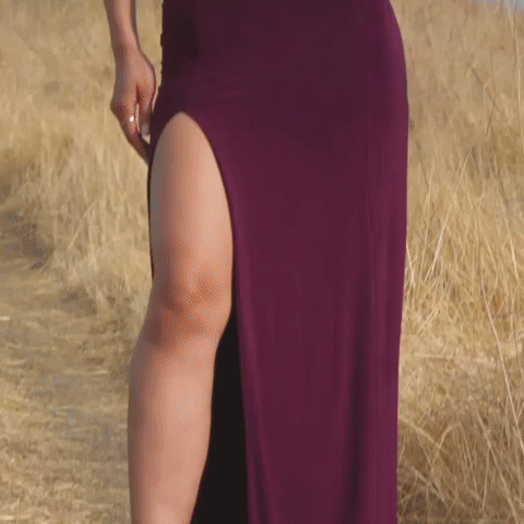 Sincerely Ria - Maroon And Yellow