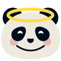 halo pandard Sticker by Panda Agencia Digital