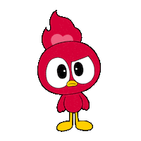 Suspicious Look Sticker