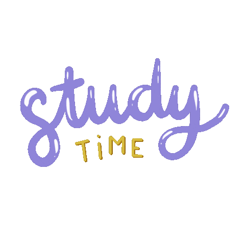 School Typography Sticker