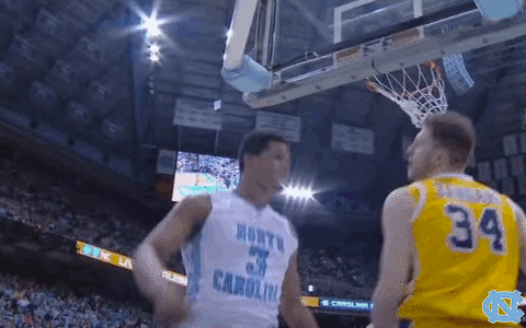 North Carolina Basketball GIF by UNC Tar Heels