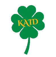 St Patricks Day Shamrock Sticker by KAID