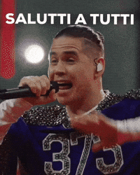 Singer Hello GIF by Ai Nostri