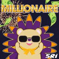 Millionaire GIF by SRI_Experience