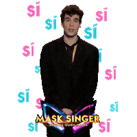 Antena 3 Yes Sticker by Mask Singer A3