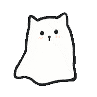 Cat Halloween Sticker