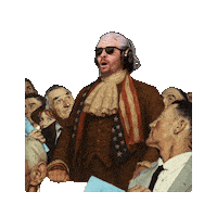 Speak Up Supreme Court Sticker