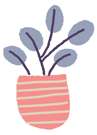 Flower Plant Sticker by Sara Maese