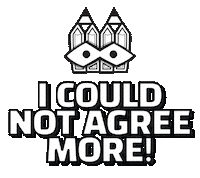 Dee Agree Sticker by Stamatia Alexaki