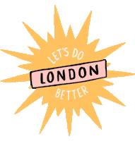 London Sunshine Sticker