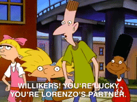hey arnold nicksplat GIF