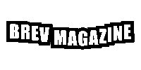 brevmagazine brev brevmag brev magazine Sticker